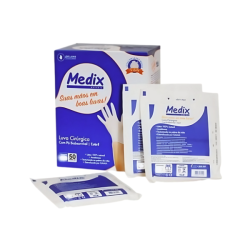 Luva Cirúrgica Esteril 6.5 com Pó Medix