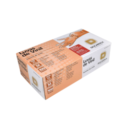 Luva Vinil sem Pó Descarpack